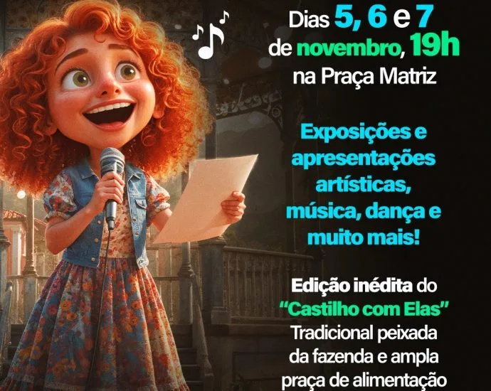 Castilho celebra a cultura local com semana festiva na praça central