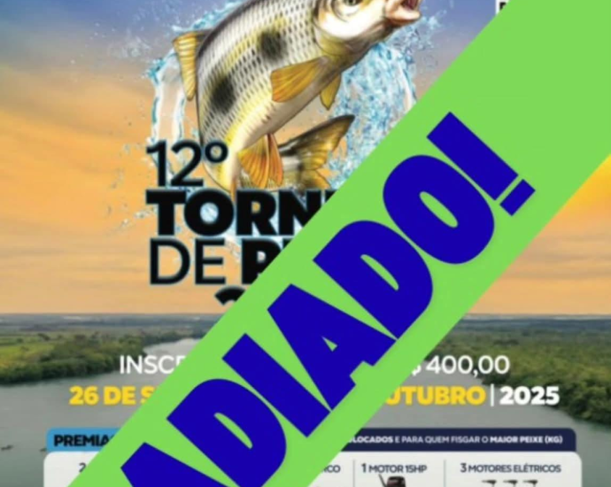Torneio de Pesca de Castilho 2026: 12ª edição é adiada para abril e promete recorde de participantes Torneio de Pesca de Castilho 2026: 12ª edição é adiada para abril e promete recorde de participantes