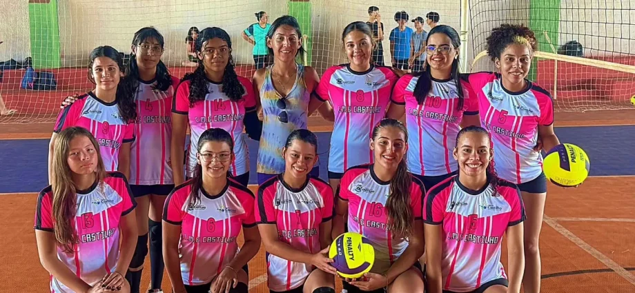 Voleibol feminino de Castilho brilha em Selvíria: vitória e destaque na categoria Sub-16