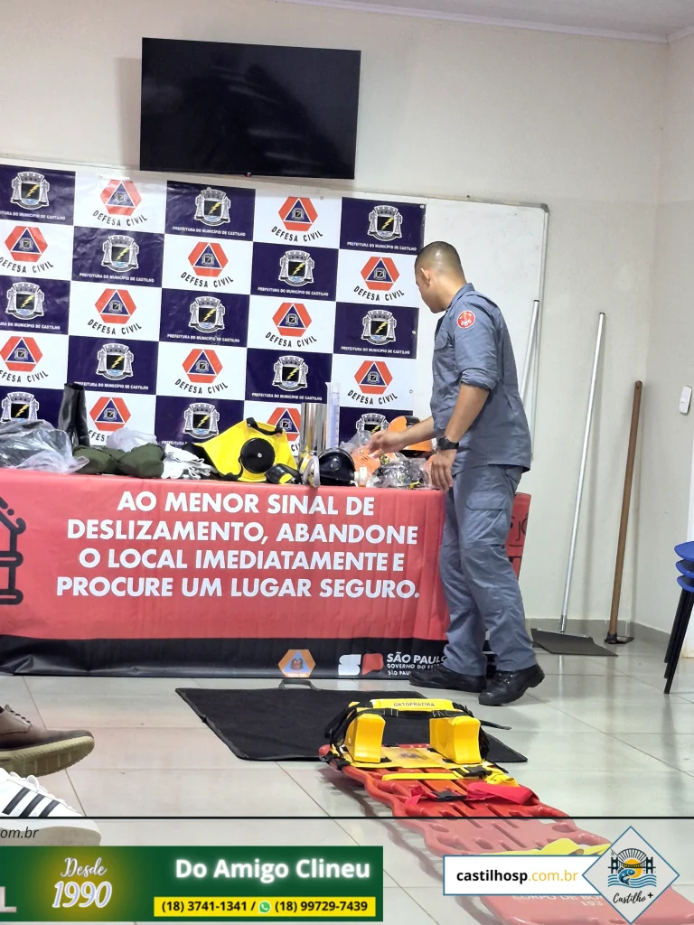 Defesa Civil em Castilho: 17 achados do treinamento interno de 7 de Novembro que elevam o padrão de resposta a emergências