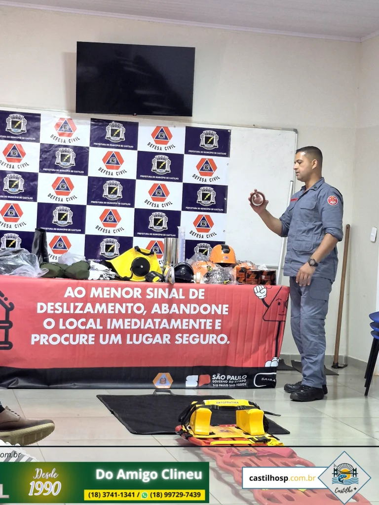 Defesa Civil em Castilho: 17 achados do treinamento interno de 7 de Novembro que elevam o padrão de resposta a emergências