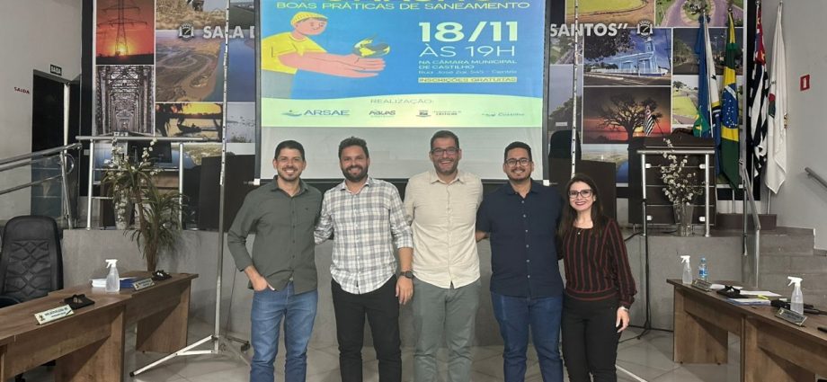 Arsae e águas castilho debatem saneamento básico em workshop