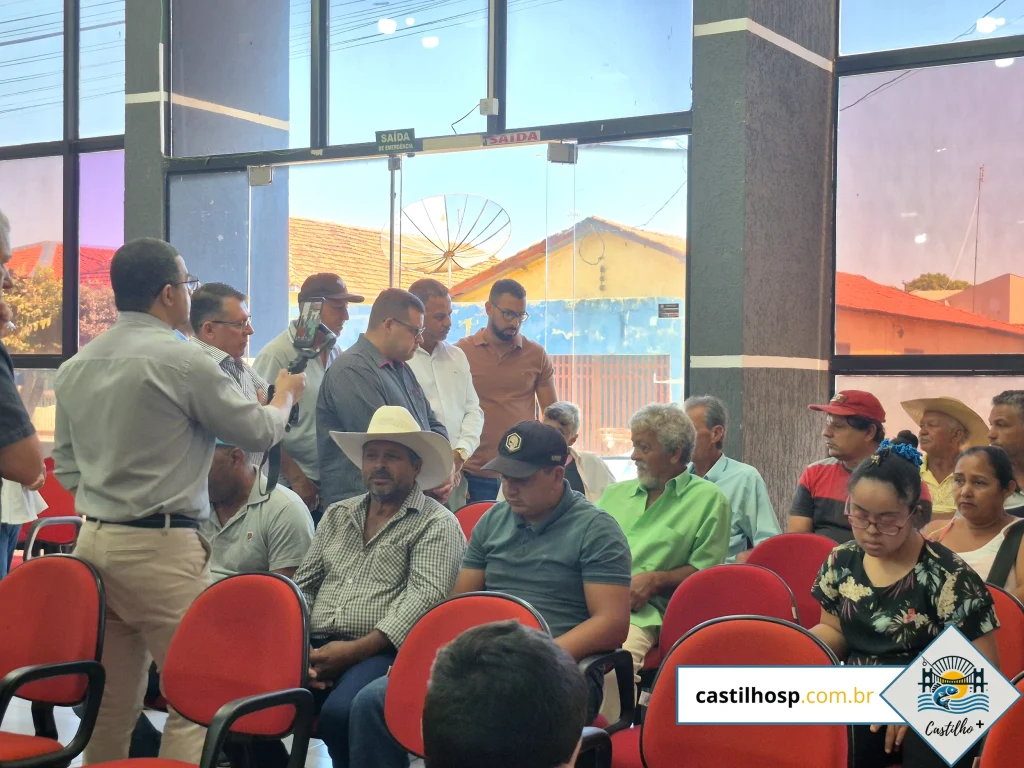 Moradores da reserva da Cafeeira em Castilho reivindicam água e trator na Câmara Moradores da reserva da Cafeeira em Castilho reivindicam água e trator na Câmara