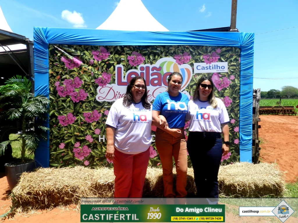 Leilão em Castilho SP: 3º Edição Bate Recorde de Solidariedade e Arrecadação para o Hospital do Amor