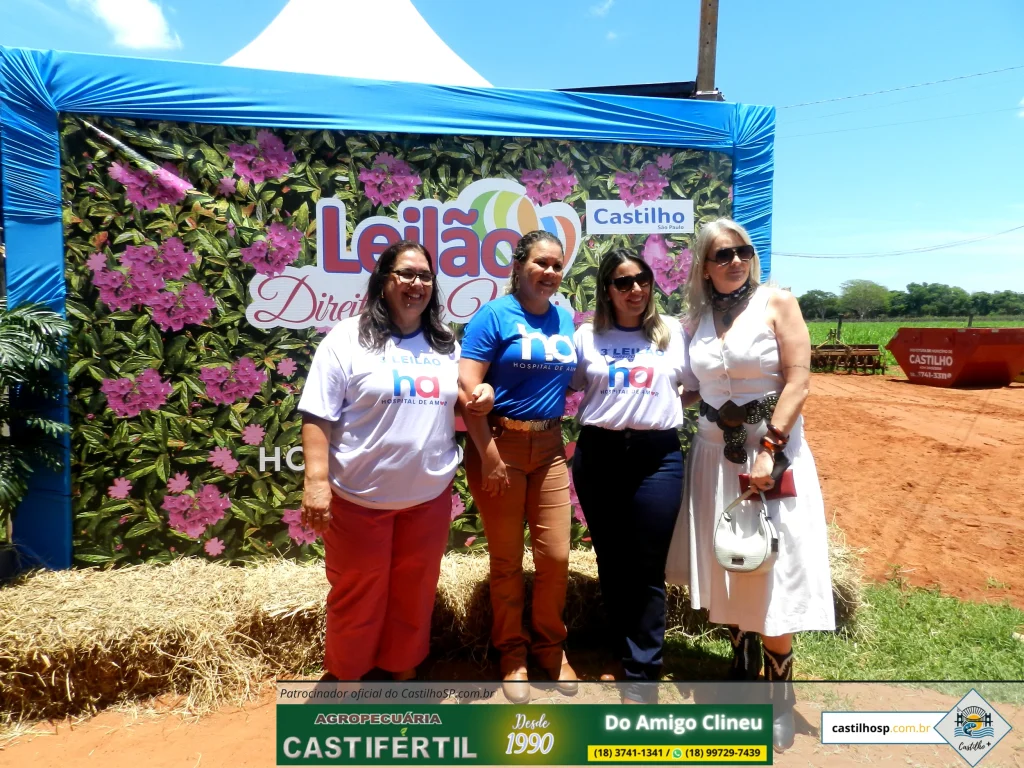 Leilão em Castilho SP: 3º Edição Bate Recorde de Solidariedade e Arrecadação para o Hospital do Amor