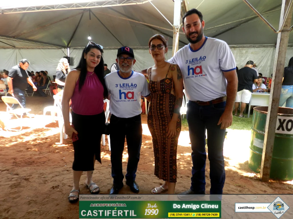 Leilão em Castilho SP: 3º Edição Bate Recorde de Solidariedade e Arrecadação para o Hospital do Amor