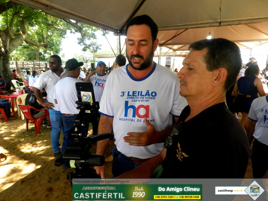 Leilão em Castilho SP: 3º Edição Bate Recorde de Solidariedade e Arrecadação para o Hospital do Amor