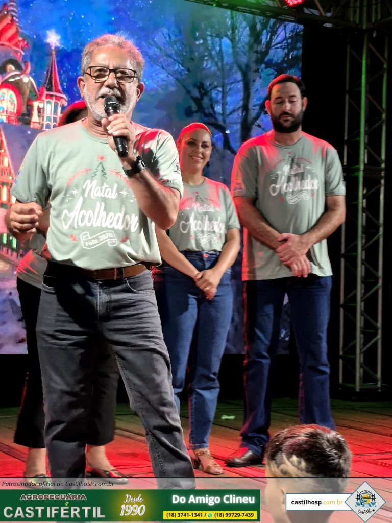 NATAL ACOLHEDOR EM CASTILHO SP: 3 CAMINHÕES, SHOWS E A MAIOR NOITE DAS CRIANÇAS NATAL ACOLHEDOR EM CASTILHO SP: 3 CAMINHÕES, SHOWS E A MAIOR NOITE DAS CRIANÇAS