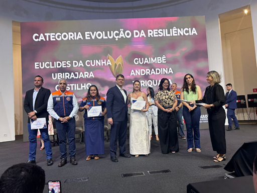 Castilho recebe certificado bronze por gestão de riscos de desastres Castilho recebe certificado bronze por gestão de riscos de desastres