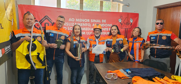 Castilho alcança destaque estadual em resiliência da Defesa Civil