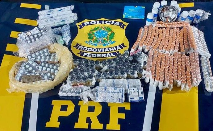 APREENSÃO DE MEDICAMENTOS IRREGULARES EM ITAPERUNA APREENSÃO DE MEDICAMENTOS IRREGULARES EM ITAPERUNA