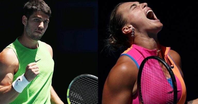 ALCARAZ E SABALENKA: VITÓRIAS NO AUSTRALIAN OPEN ALCARAZ E SABALENKA: VITÓRIAS NO AUSTRALIAN OPEN