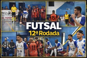 FUTSAL DE FÉRIAS 2026 EM CASTILHO: 12ª RODADA TEM GOLEADA E PRIMEIRO EMPATE FUTSAL DE FÉRIAS 2026 EM CASTILHO: 12ª RODADA TEM GOLEADA E PRIMEIRO EMPATE
