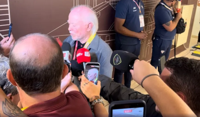 SÃO PAULO: PRESIDENTE COBRA AMBIÇÃO MAIOR NO BRASILEIRÃO SÃO PAULO: PRESIDENTE COBRA AMBIÇÃO MAIOR NO BRASILEIRÃO