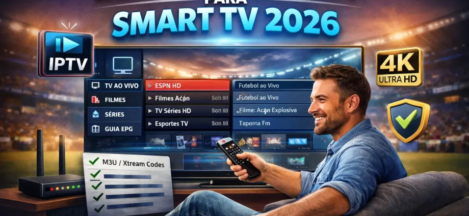 MELHOR APP IPTV PARA SMART TV