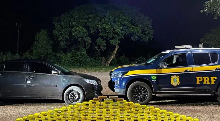 APREENSÃO DE COCAÍNA: PRF FISCALIZAÇÃO EFICAZ EM MS