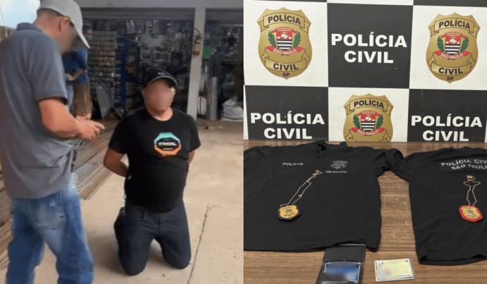 ESTELIONATO: FALSO DELEGADO É PRESO EM SP ESTELIONATO: FALSO DELEGADO É PRESO EM SP