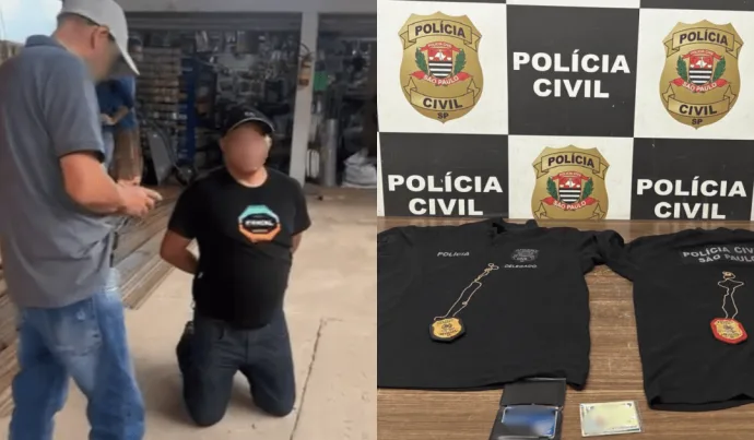 ESTELIONATO: FALSO DELEGADO É PRESO EM SP