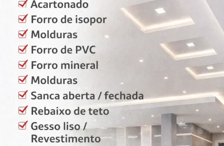 Fabiano Forros em Castilho SP – 7 soluções completas em forros e gesso Fabiano Forros em Castilho SP – 7 soluções completas em forros e gesso