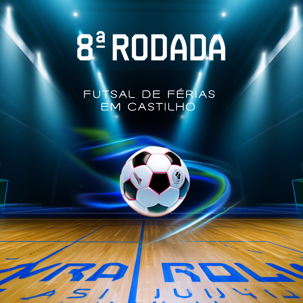oitava rodada do futsal de férias 2026 em Castilho