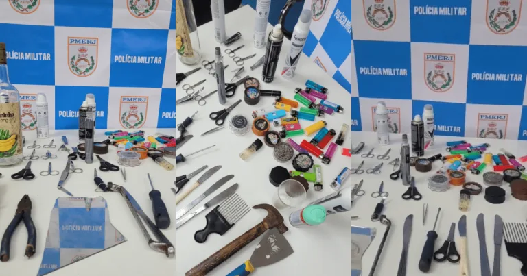 SEGURANÇA NO CARNAVAL: PM APREENDE 82 OBJETOS PERFUROCORTANTES