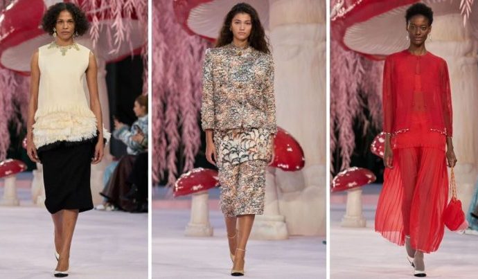 MODELOS BRASILEIRAS BRILHAM NO DESFILE DA CHANEL MODELOS BRASILEIRAS BRILHAM NO DESFILE DA CHANEL