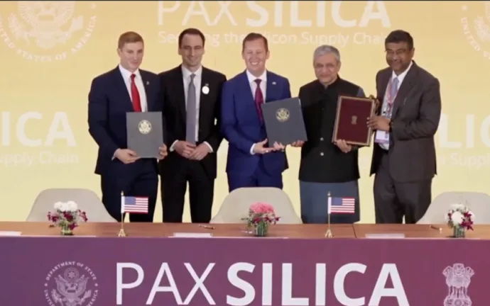 Índia Adere à Aliança Pax Silica Liderada pelos EUA para Fortalecer Cadeia de Suprimentos
