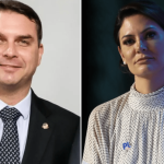 Flávio Bolsonaro Expressa Emoção e Respeito por Michelle em Evento Político