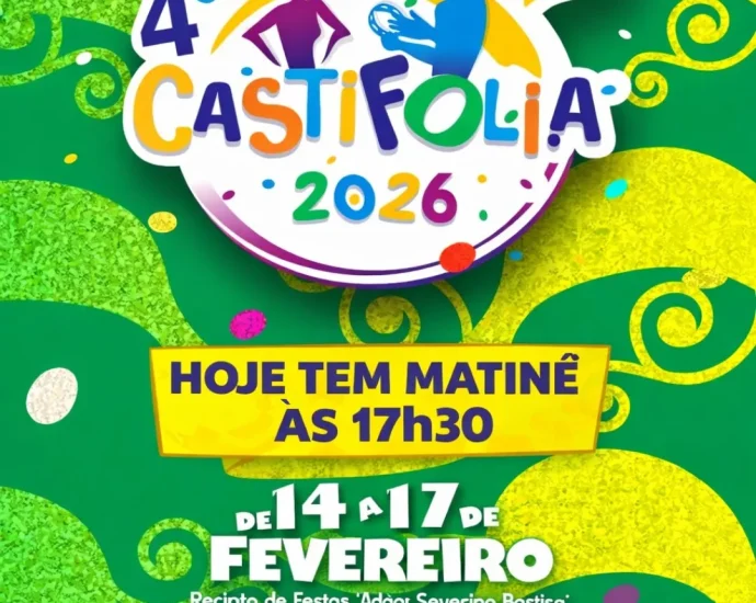 Castifolia hoje terá 9 horas seguidas de festa em Castilho