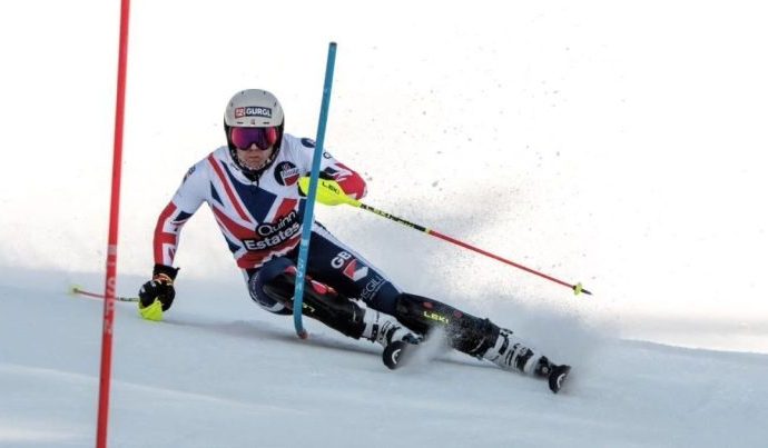 SLALOM: VETERANO BRITÂNICO ESPERA SURPRESA NO JOGO SLALOM: VETERANO BRITÂNICO ESPERA SURPRESA NO JOGO