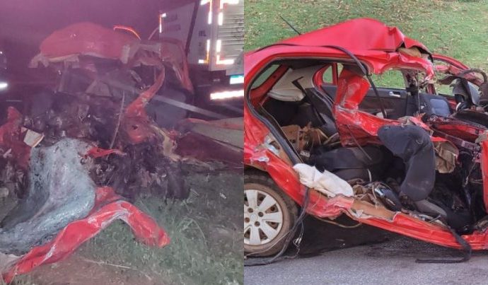 ACIDENTE GRAVE DEIXA CINCO MORTOS EM GOIÁS