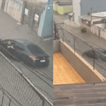 Mulher Enfrenta Enchente em Santo André para Salvar seu Carro