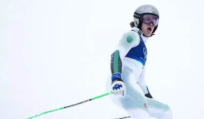 SLALOM: LUCAS PINHEIRO É O SEXTO A DESCER NA PROVA