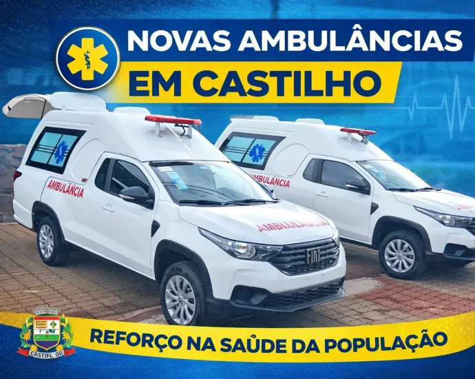AMBULÂNCIAS NOVAS: PAULO BOAVENTURA REFORÇA SAÚDE em JANEIRO DE 2026