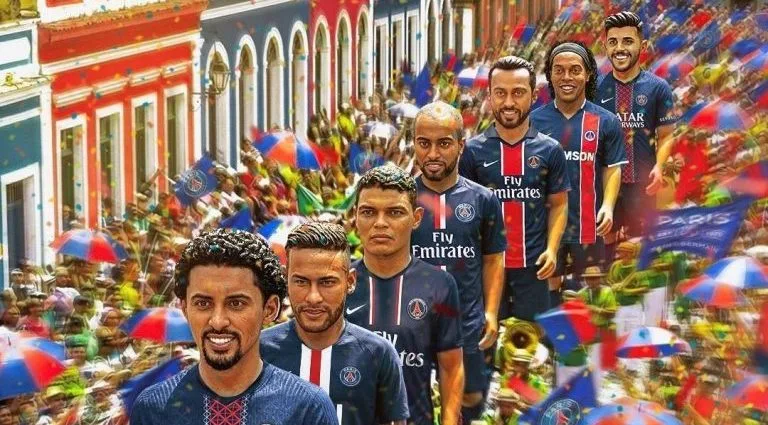 PSG CELEBRA CARNAVAL E HOMENAGEIA JOGADORES BRASILEIROS PSG CELEBRA CARNAVAL E HOMENAGEIA JOGADORES BRASILEIROS