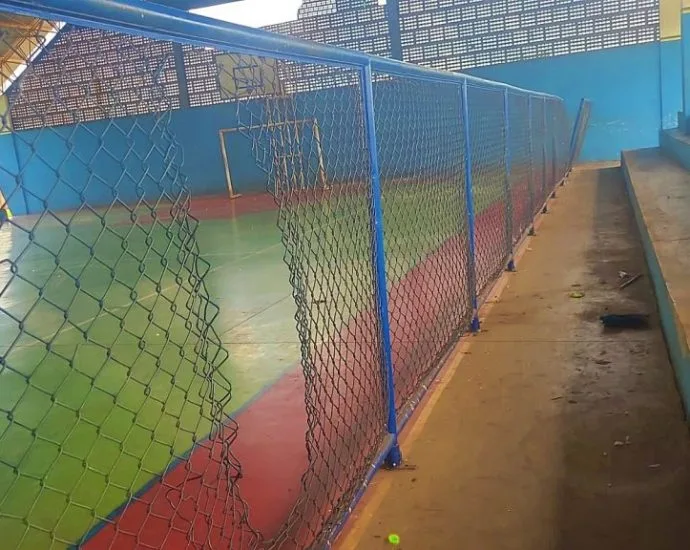REVITALIZAÇÃO DA QUADRA POLIESPORTIVA NO NOVA YORK