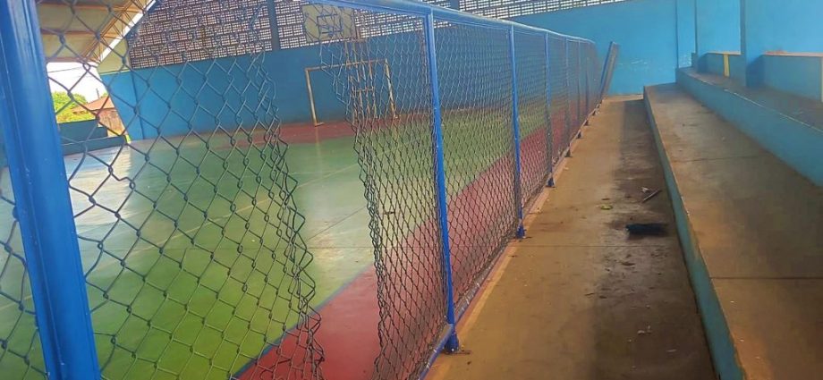 REVITALIZAÇÃO DA QUADRA POLIESPORTIVA NO NOVA YORK