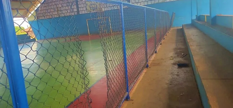 REVITALIZAÇÃO DA QUADRA POLIESPORTIVA NO NOVA YORK