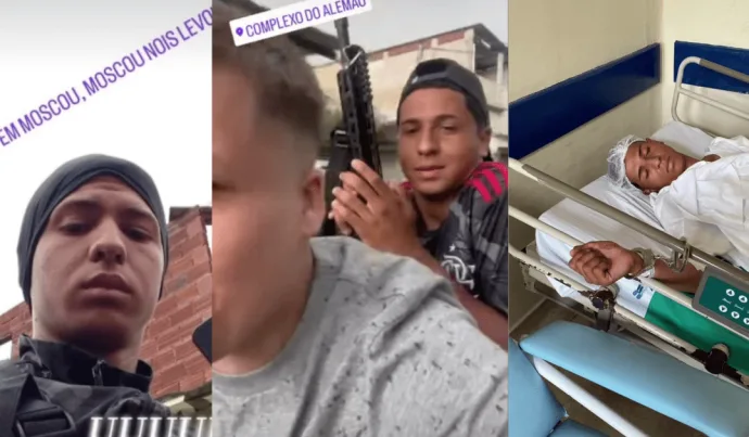 TRÁFICO DE DROGAS: JOVEM É PRESO EM HOSPITAL NO RIO