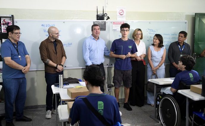 COM ESTRUTURA ADEQUADA, ANO LETIVO EM MS INICIA COM ESTRUTURA ADEQUADA, ANO LETIVO EM MS INICIA