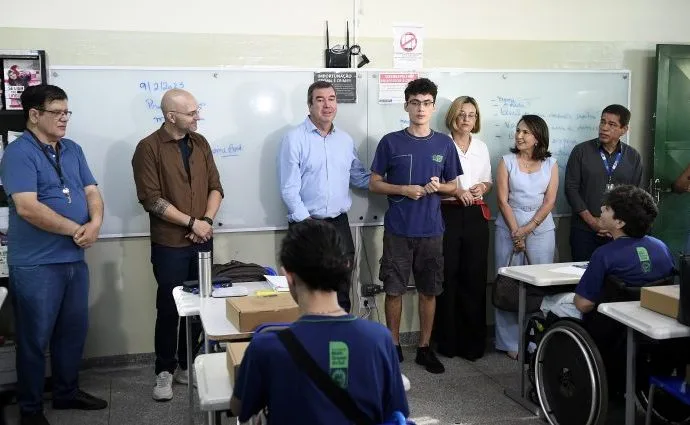 COM ESTRUTURA ADEQUADA, ANO LETIVO EM MS INICIA