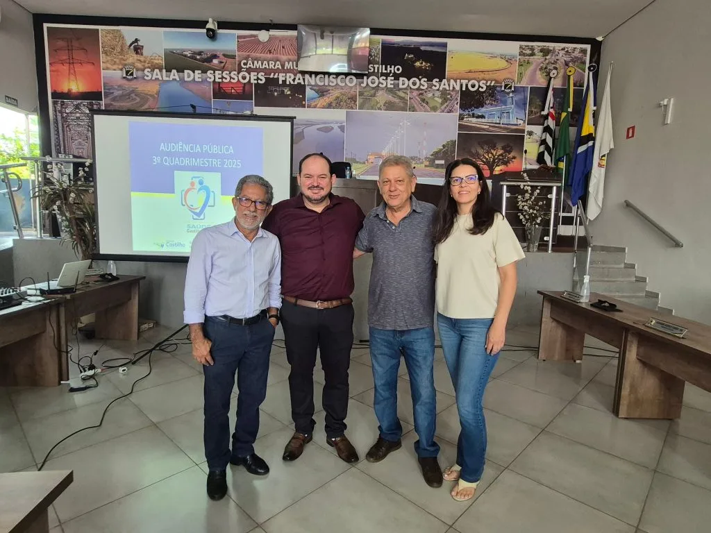 A audiência pública da saúde em Castilho SP