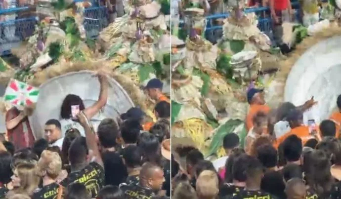 ACADÊMICOS DO GRANDE RIO: DESFILE E IMPREVISTOS