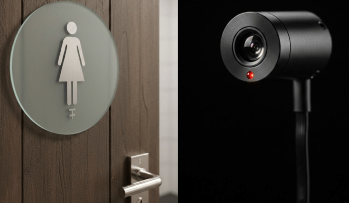 CÂMERA EM BANHEIRO FEMININO: POLÍCIA ENCONTROU APARELHO CÂMERA EM BANHEIRO FEMININO: POLÍCIA ENCONTROU APARELHO