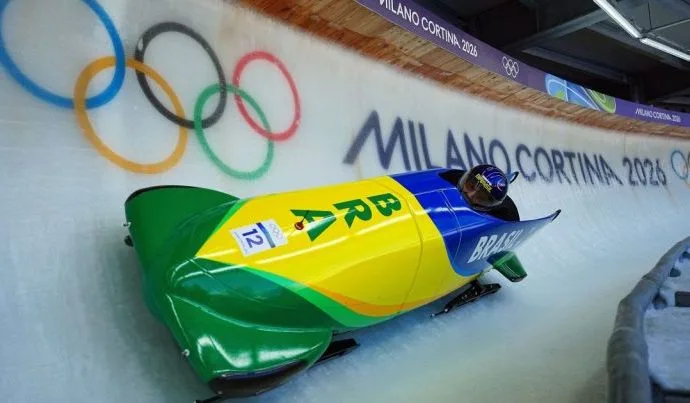 BOBSLED: EDSON BINDILATTI E LUÍS BACCA EM AÇÃO