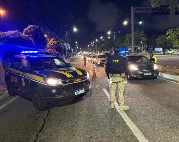 PRF CUMPRE MANDADOS DE PRISÃO NO RN DURANTE OPERAÇÃO