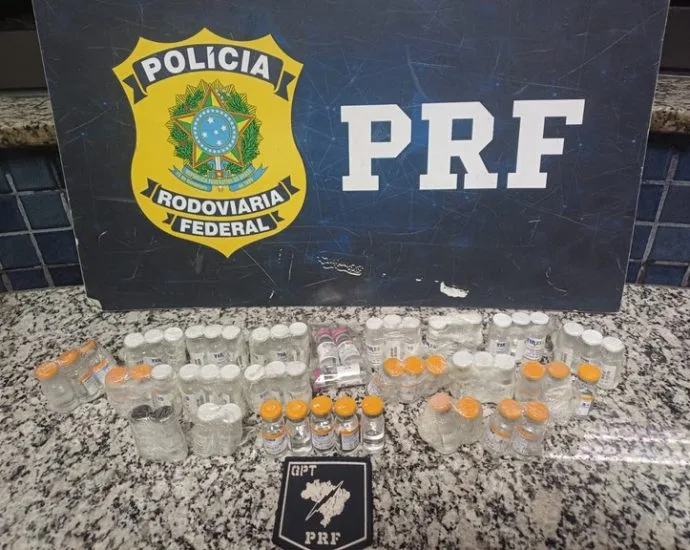 PRF Realiza Apreensão de Medicamentos Contrabandeados em Betim (MG)
