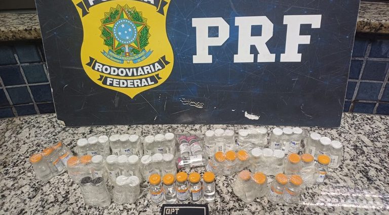 PRF Realiza Apreensão de Medicamentos Contrabandeados em Betim (MG)