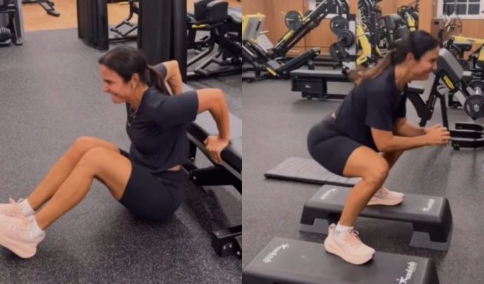 IVETE SANGALO: TREINO INTENSO PARA O CARNAVAL