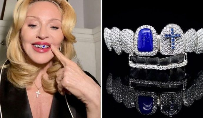 JOIA DENTAL: BRASILEIRA CRIA PEÇA USADA POR MADONNA